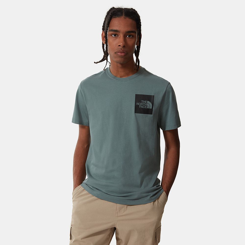 The North Face T-Shirts Mens Australia - The North Face Fine Green (OUH-530912)